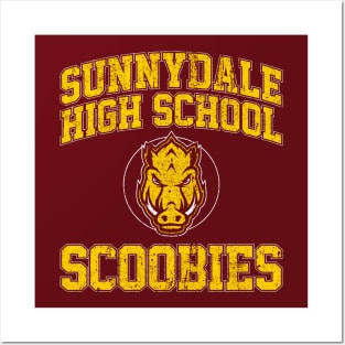 Sunnydale High School Scoobies Posters and Art